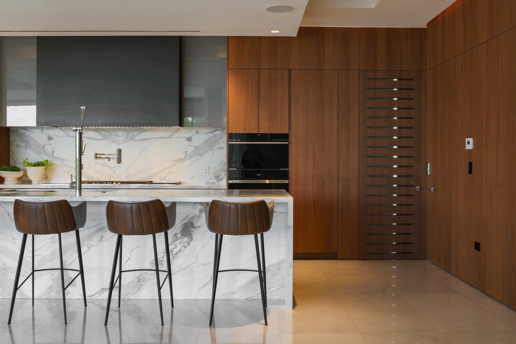 ITALKRAFT BATH LUXURY KITCHEN RED WOOD